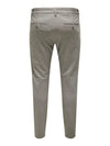 MARK DITSY TEXTURED TROUSER CHINCHILLA