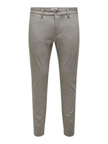  MARK DITSY TEXTURED TROUSER CHINCHILLA