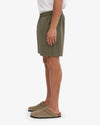 ORGANIC TWILL SHORTS DUSTY OLIVE