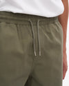 ORGANIC TWILL SHORTS DUSTY OLIVE