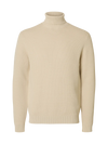 DANE KNITTED ROLLNECK OATMEAL
