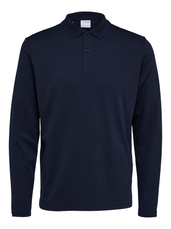 SLIM-TOULOUSE LS POLO NAVY