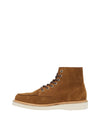 TEO NEW SUEDE MOC-TOE BOOT TOBACCO BROWN