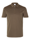 FAVE ZIP COLLAR S/S POLO MOREL
