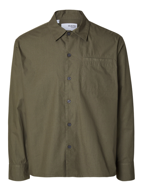 BOXY-PAPER TOUCH SHIRT KALAMATA