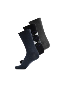  RASMUS GIFTBOX SOCKS DARK GREY