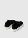 DAVID CHUNKY SUEDE TRAINER BLACK