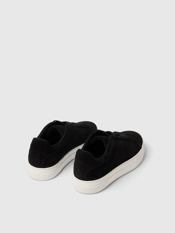 DAVID CHUNKY SUEDE TRAINER BLACK