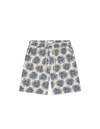 DAHLIA JACQUARD SHORTS DENIM BLUE