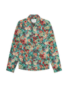 BOUQUET JACQUARD OVERSHIRT 966