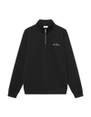 CREW 1/2 ZIP SWEATBLACK