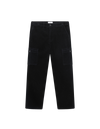 *AW26 KAI CORDUROY CARGO PANTS BLACK