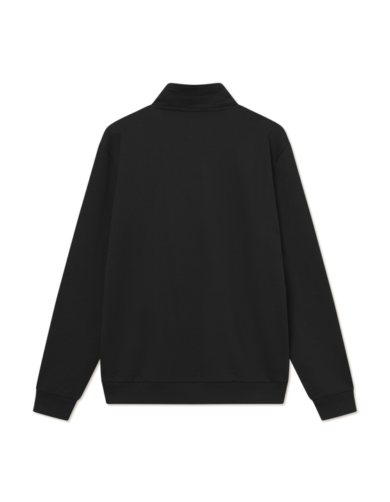 CREW 1/2 ZIP SWEATBLACK