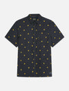 STAR PRINT SHIRT GOLD FLAKE