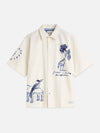 DELFTS BLAUW TEMPLE SHIRT EGGNOG