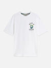 ABSTRACT PLANT T-SHIRT WHITE 101