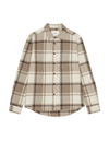 CHECK FLANNEL SHIRT CARIBOU 832