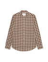 SOFT CHECK SHIRT IVORY 215
