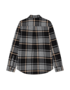 CHECK FLANNEL SHIRT GREY MELANGE 320