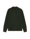 MILANO WOOL OVERSHIRT ROSIN GREEN