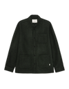 WOOL OVERSHIRT ROSIN GREEN