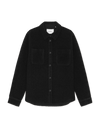 BOUCLE OVERSHIRT BLACK