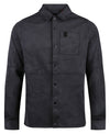 DYLAN SUEDED OVERSHIRT PORPOISE