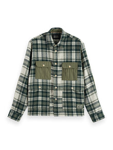  PATCHWORK SHIRT THYME CHECK