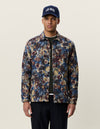 JACQUARD FLOWER OVERSHIRT MULTI 967