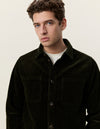 CORDUROY OVERSHIRT ROSIN GREEN 528