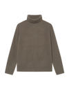 EDDIE MERINO ROLLNECK TEAK