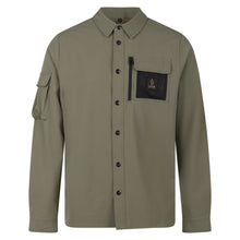 HULUN STRETCH OVERSHIRT JACKET CLOVER GREEN