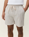 STAN SEERSUCKER SWIM LIGHT SAND
