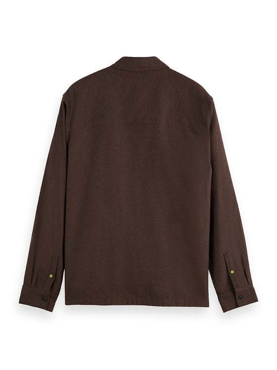 RLX  POCKET SHIRT MELANGE DEMITASSE