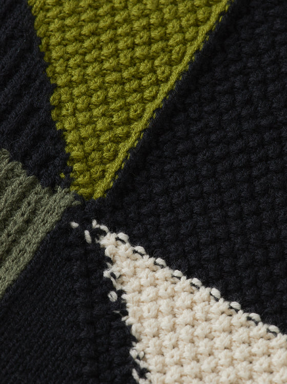 PATCHWORK LS KNIT