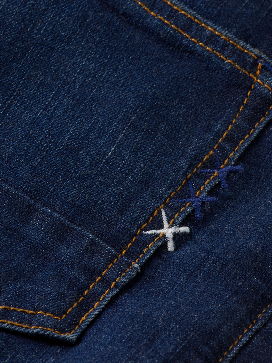 RALSTON REGULAR SLIM FIT (410) JEANS BEATEN BLUE