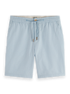 COTTON/LINEN TWILL BERMUDA SOFT BLUE (420)