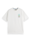 SUNSET FACE T-SHIRT WHITE (101)