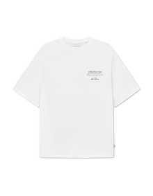  WEST SIDE BACK PRINT T-SHIRT WHITE