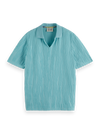 JACQUARD COTTON TERRY POLO SEA BLUE (410)