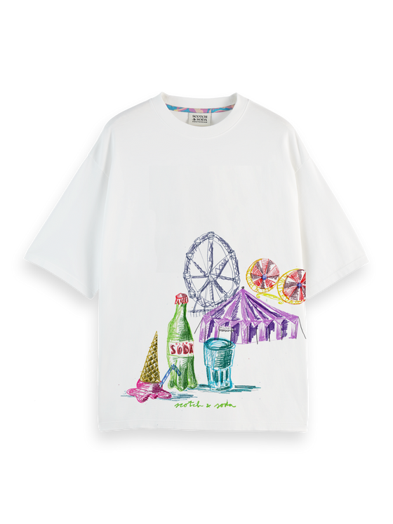 FAIRGROUND T-SHIRT WHITE (101)