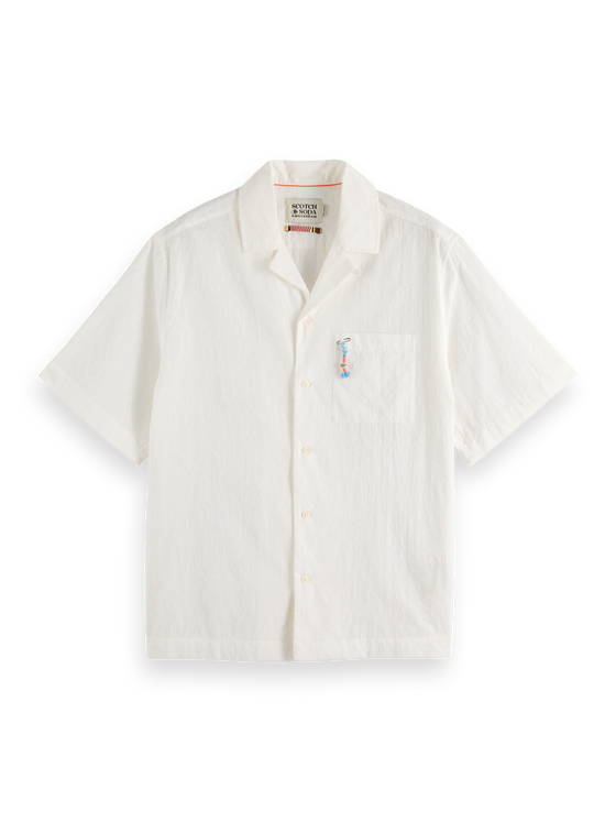 EMBROIDERED SHIRT WHITE (101)