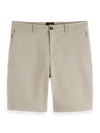 STUART GARMENT DYED SHORTS HIGHWAY GREY (050)
