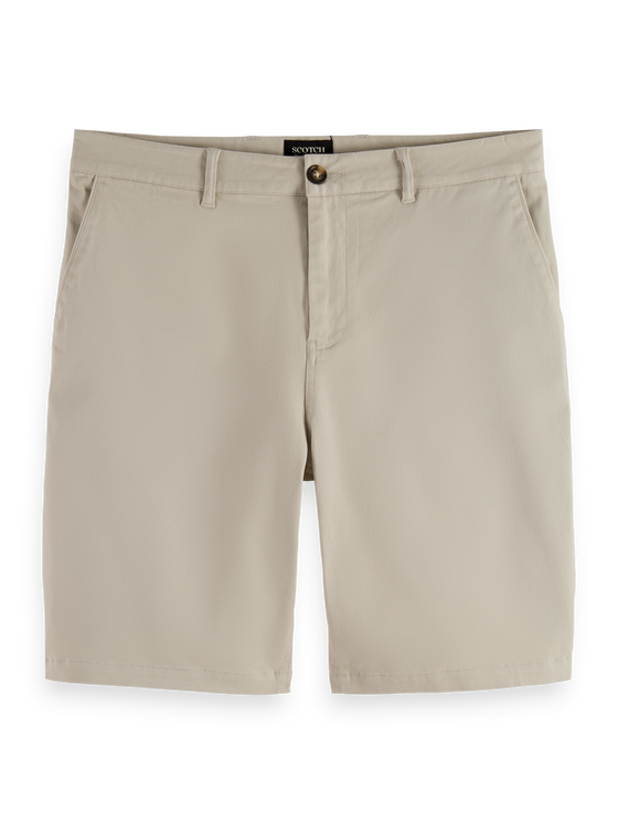 STUART GARMENT DYED SHORTS HIGHWAY GREY (050)