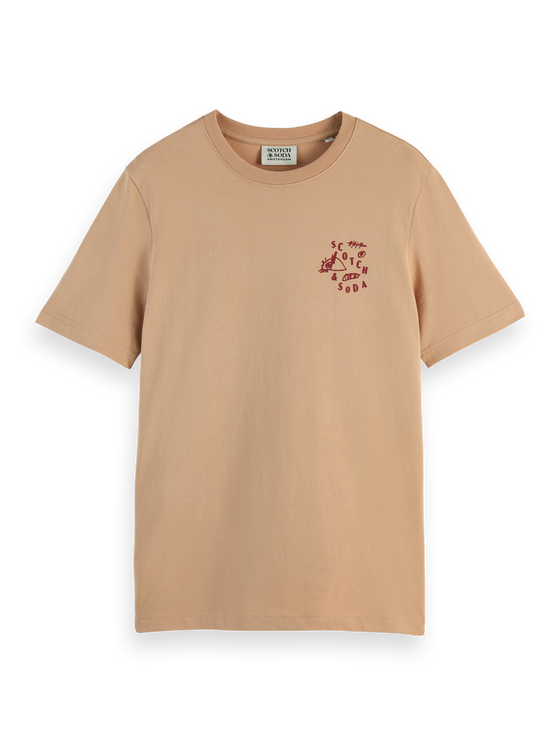 SCOTCH T-SHIRT SOFT CAMEL (230)