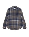JEREMY FLANNEL CHECK SHIRT NAVY (460)