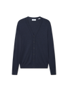 GREYSON MERINO CARDIGAN NAVY