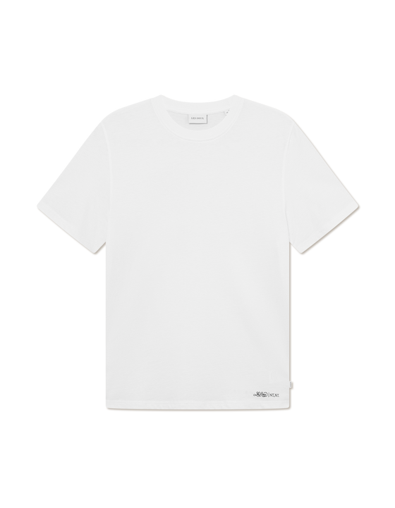 BRANDON BACK PRINT T-SHIRT WHITE