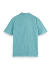 JACQUARD COTTON TERRY POLO SEA BLUE (410)