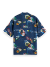 ABSTRACT ISLAND JAZZY SS SHIRT (401)
